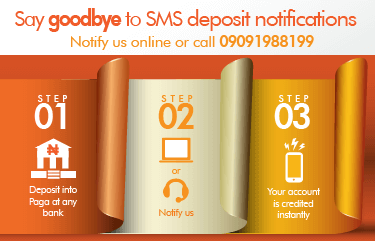 Say good by to SMS deposit notifications